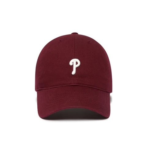 Phụ Kiện Chính Hãng - Mũ MLB Strap Back 'Đỏ đô' - 3ACP7701N-10WIS