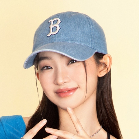 Phụ Kiện Chính Hãng - Mũ Nón Lưỡi Trai MLB Boston 'Denim' - 3ACPD013N-43SBL