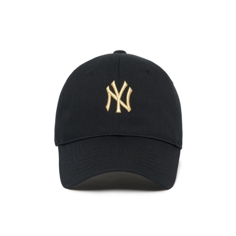 Phụ Kiện Chính Hãng - Mũ Nón Lưỡi Trai MLB Ball Cap Logo NY Gold - 3ACP1501N-50GOS