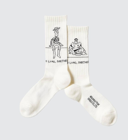 Phụ Kiện Chính Hãng - Tất MAGIC FOR ALL with Yu Nagaba Socks 'White' (2 đôi/Pack) - 475118