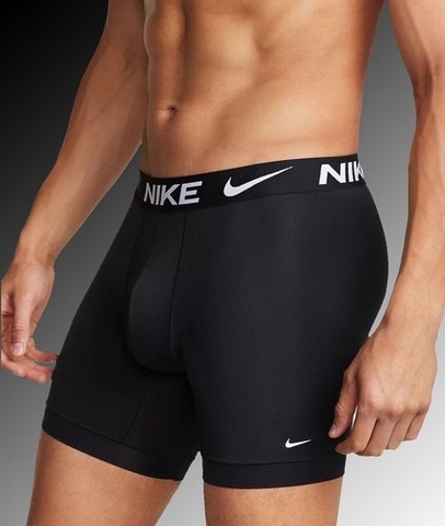 Quần Underwear - Nike Dri-Fit Essential Micro 3-Pack Black Boxer Briefs - 276663012974