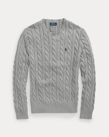 Áo Sweater Chính Hãng - Polo Ralph Lauren Cable-Knit Cotton Sweater 