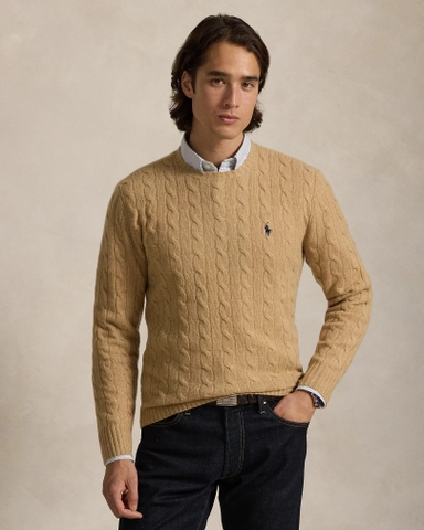 Áo Sweater Chính Hãng - Polo Ralph Lauren Cable-Knit Cotton Sweater 