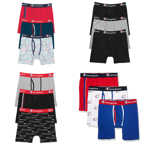 Quần Underwear - Champion Adult Men's Everyday Comfort Boxer Briefs - Màu Random - UNC-003