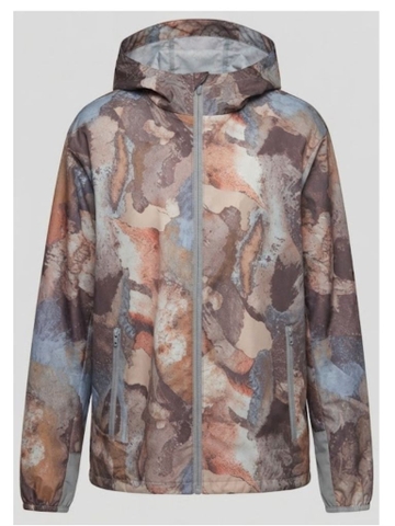 Áo Khoác Gió Chính Hãng - All In Motion Windbreaker Camo Stone Hood Lightweight Packable Jacket - AMW2007-001
