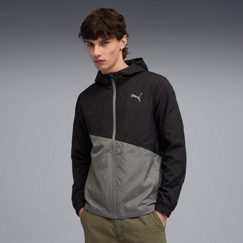 Áo Khoác Chính Hãng - Áo Khoác Thu Đông Puma Kurtka Hooded ''Black/Grey''- 516900-01