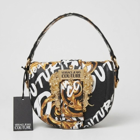 PHỤ KIỆN CHÍNH HÃNG - TÚI NỮ VERSACE JEANS COUTURE PRINTED SAFFIANO - 73VA4BF2-ZS414