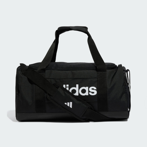 Phụ Kiện Chính Hãng - Túi Trống adidas Duffel Linear Cỡ Nhỏ 'Black'- JE8343