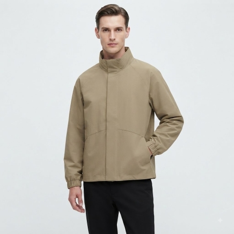 Áo Khoác Gió Chính Hãng - Uniqlo Windproof Stand Blouson 