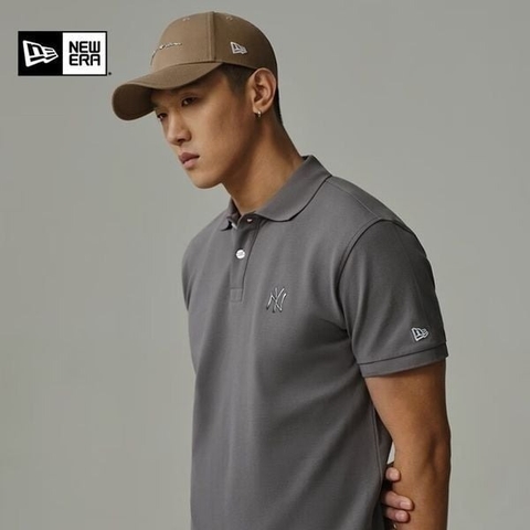 Áo Polo Chính Hãng - New Era NY Yankees 'Gray' - 13718756