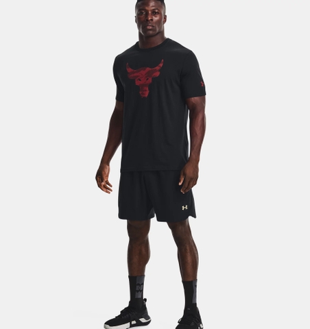 Áo Tshirts Chính Hãng - Under Armour Rock Brahma Bull 'Black/Red' - 1371214-010
