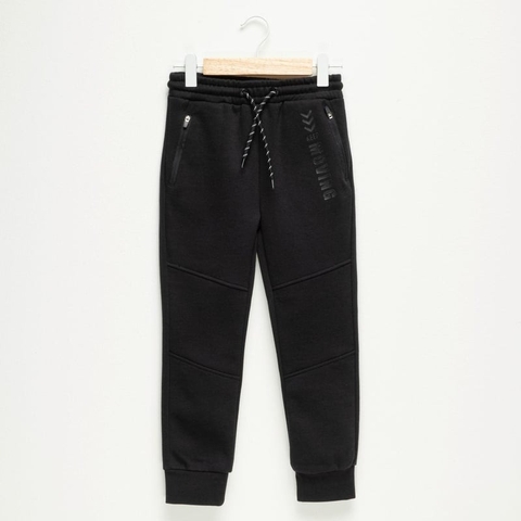 Quần Trẻ Em - Yamp Boys' Flannel Sweatpants 'Black' - QYA-06