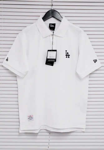 Áo Polo Chính Hãng - Áo Polo New Era LA Trắng - 13718752