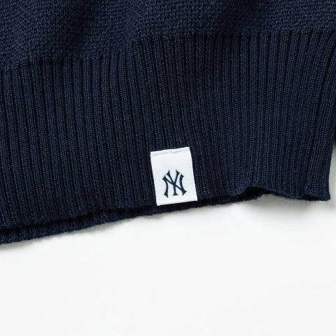 Áo Sweater Chính Hãng - Newera NY Golf KNIT Unisex Japan Genuine 2024 '' Navy'' - 13762715