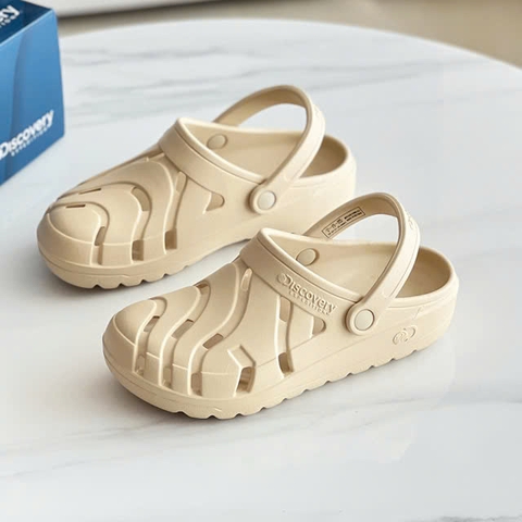 Dép Chính Hãng - Sục Sandal Discovery ''Beige''  - DX-SH721-2N