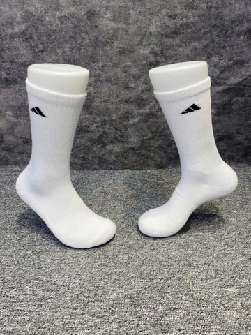 Phụ Kiện Chính Hãng - Tất Adidas Athletic Cushioned Crew Socks 6 Pairs / 6 đôi '' Trắng'' - BH9425