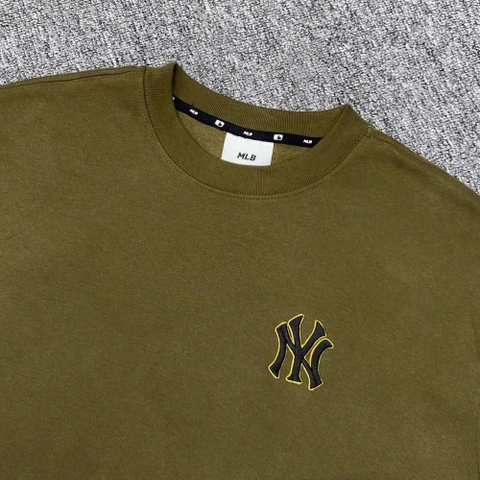Áo Sweater Chính Hãng - Áo MLB New York ''Olive'' - 13943902