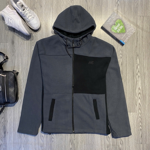 Áo Khoác Chính Hãng - New Balance Men’s Hoodie Jacket Dark Navy/Black - NB471372