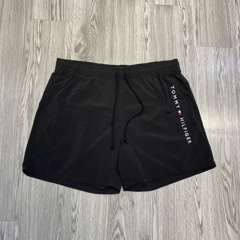 Quần Shorts Chính Hãng - Tommy Hilfiger Shorts Black - TOMYOB003