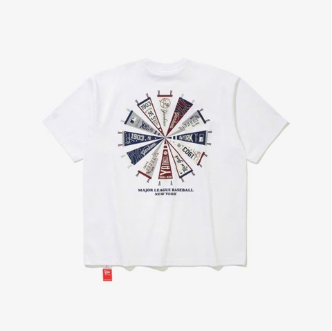 Áo TShirts Chính Hãng - New Era MLB New York Yankees Team Flag T-shirt 