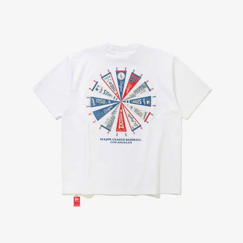 Áo TShirts Chính Hãng - New Era LA Dodgers Team Flag T-shirt 