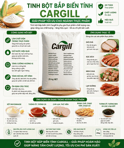 Tinh bột biến tính Cargill - USA