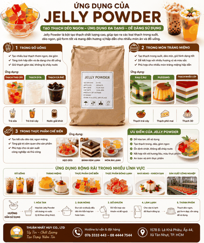 Bột làm thạch- Jelly Powder