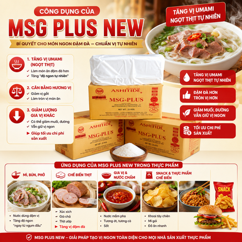Bột ngọt MSG Plus New