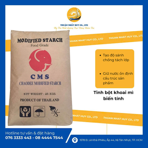 Tinh bột khoai mì biến tính