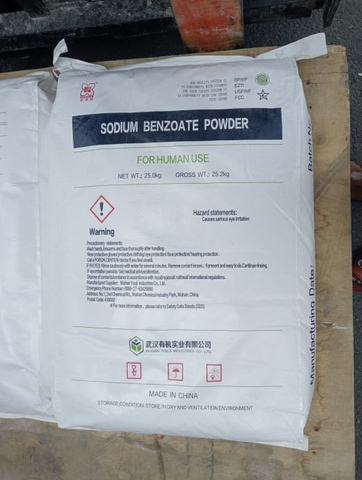 Chất bảo quản Sodium Benzoate E211