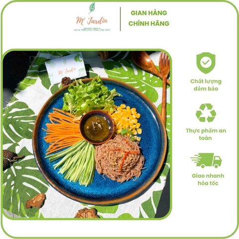Bún gạo lứt chay