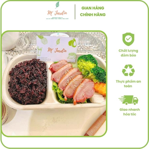 Cơm gạo lứt lườn ngỗng