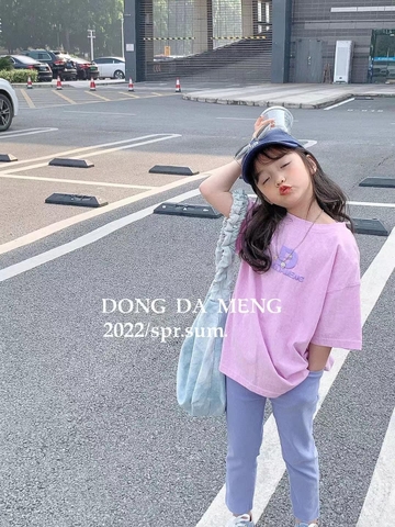 Áo phông tím DongDameng