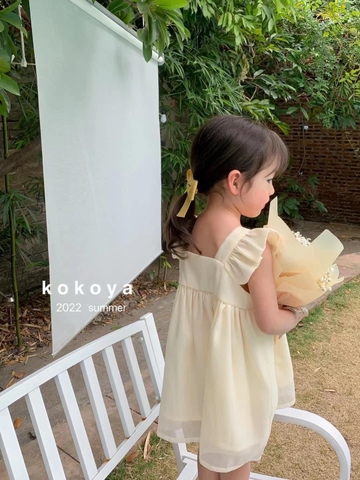 Váy 2 dây cánh tiên bồng Kokoya