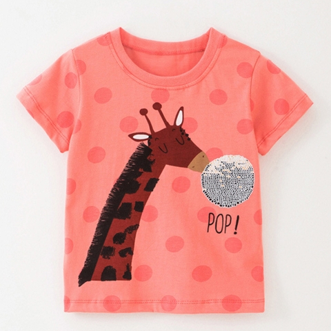 Áo thun cộc vải cotton cao cấp size 2 - 7 tuổi