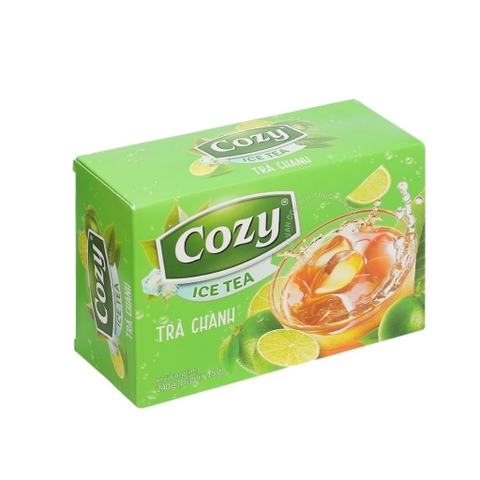 Trà cozy Chanh hoà tan Icetea 16g x 15gói