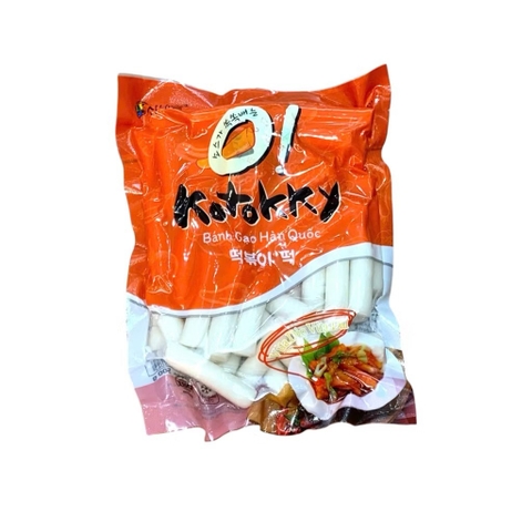 Bánh gạo Hàn Quốc gói 500g - Truyền thống (dạng thỏi)