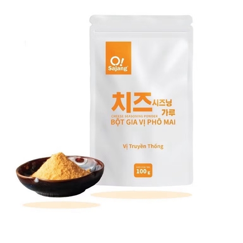 Bột gia vị Phô mai O!Sa jang - Gói 100gr