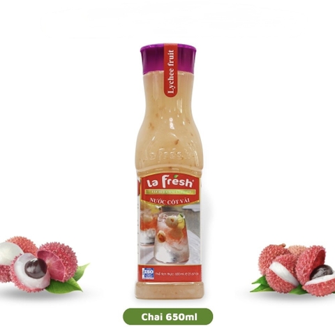 Nước cốt La Fresh chai 650ml - VẢI