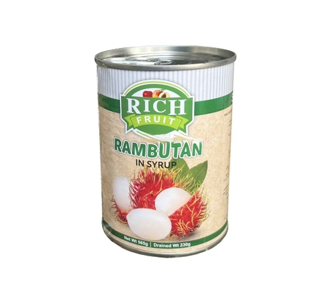 Chôm chôm ngâm nước đường Rich 565g
