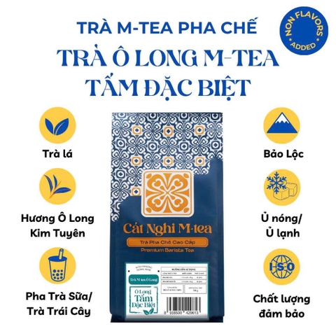 Trà Olong Tấm Đặc Biệt M-Tea Cát Nghi túi 500g
