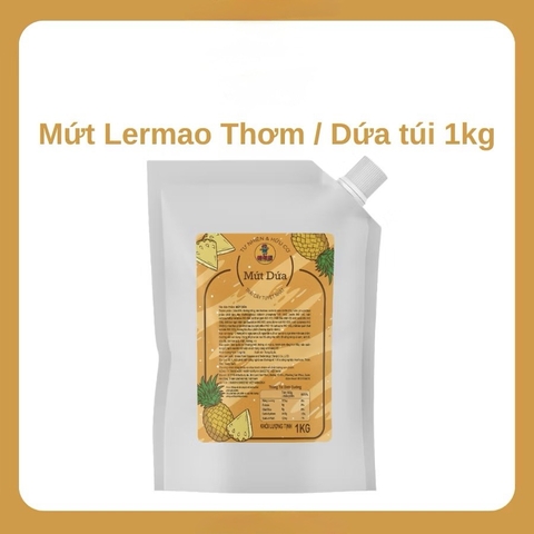 Mứt Ler Mao túi 1kg - DỨA (THƠM)