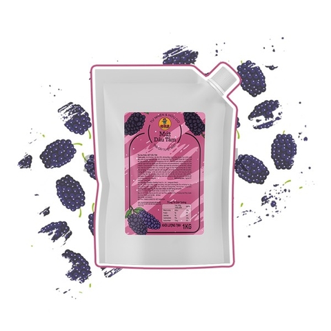 Mứt Ler Mao túi 1kg - DÂU TẰM