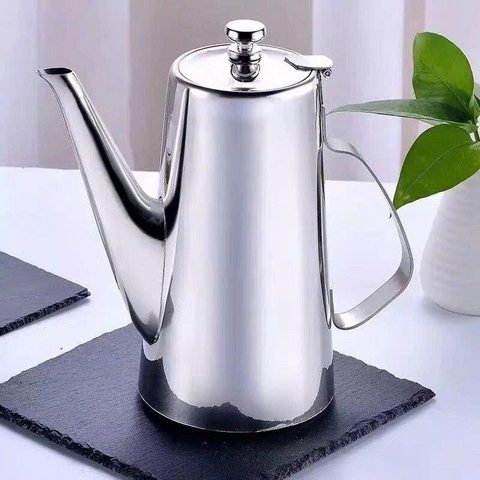 Bình đựng nước inox có nắp vòi dài 2 Lít