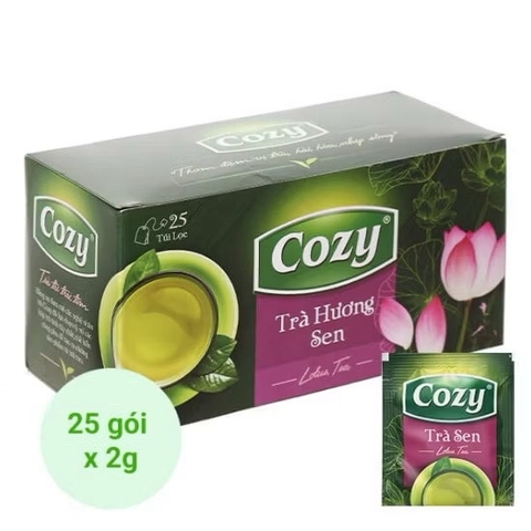 Trà cozy túi lọc hộp 50g (25 gói x 2gr) - SEN