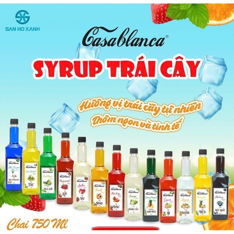 Siro Casablanca chai 750ml