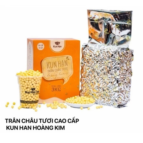 Trân châu Hoàng Kim Kun Han - HỘP 3KG