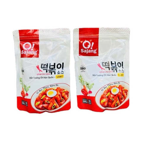 Sốt tương ớt Hàn Quốc O!Sa jang LOẠI 1 - gói 500g