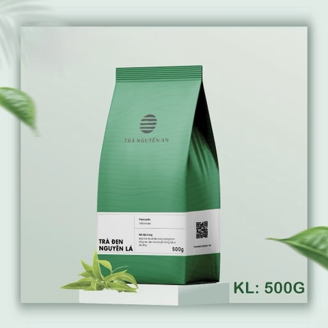 Trà đen nguyên lá Nguyên An túi 500g