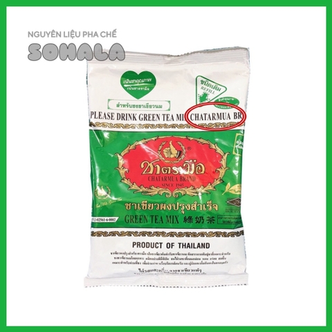 Trà thái xanh Chatamua (hàng công ty) túi 200g - THÙNG 12 GÓI